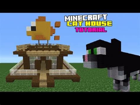 The new cats seen in bedrock edition 1.8.0.8. Minecraft Tutorial: How To Make A Cat House - YouTube ...