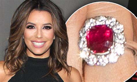 It Was Too Much Eva Longoria Shows Off Her Wedding Ring At Devious