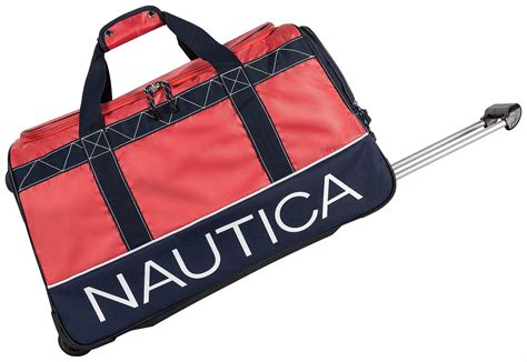 nautica 30 dockside wheeled duffel bag iucn water