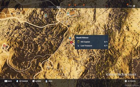Assassin S Creed Origins Guide Walkthrough Bandit Hideout Location