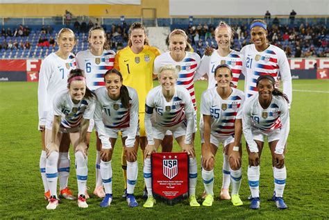 Us Womens Soccer Team Names The Us Womens Soccer Team Talks World Cup Pay Gap And