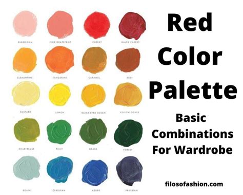 Which Colors Go With Red For Capsule Wardrobe And Style