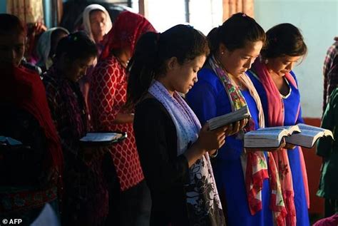despite conversion ban christianity spreads in nepal daily mail online