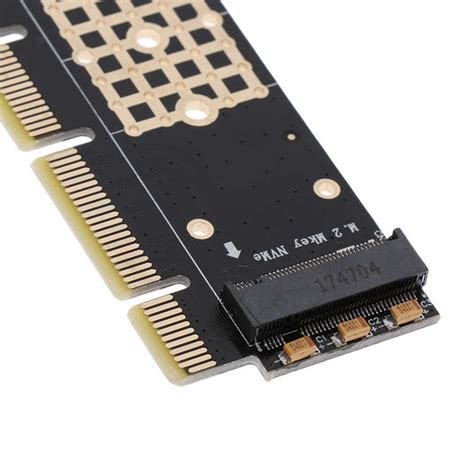 Amphenol icc's pci express ® (pcie) m.2 connectors provide 67 contacts on 0.5mm pitch. M.2 Pcie Ssd To Pci Express Pcie 3.0 16X 8X 4X Adapter Card Converter P1Z8P1Z8 | eBay