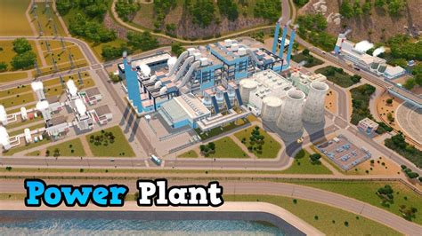 Xxl Power Plant In Cities Skylines Functional No Mods Sunset