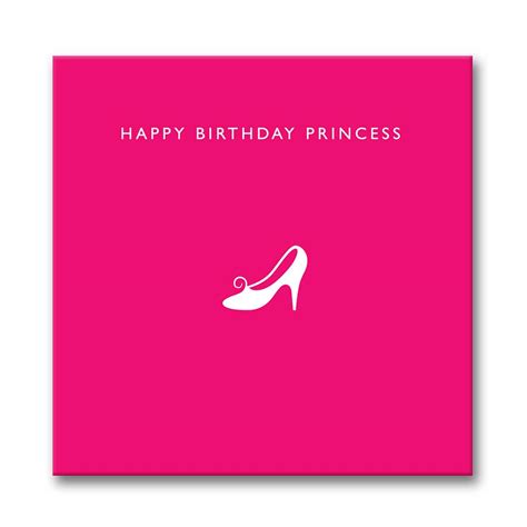 Happy Birthday Princess Card By Loveday Designs