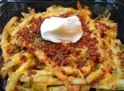 Easy Baked Loaded French Fries