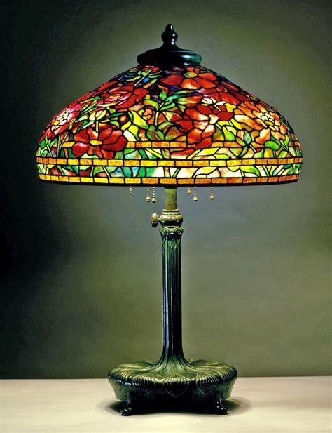 Library Lamp C Shade No In Peony Design Holden