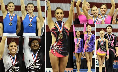 Seven Senior Us Titles Won At 2014 Usa Gymnastics Championships Usa