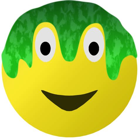 Smiley Slime Free Svg