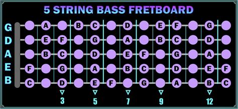 Bass Fretboard Chart | The Best Porn Website
