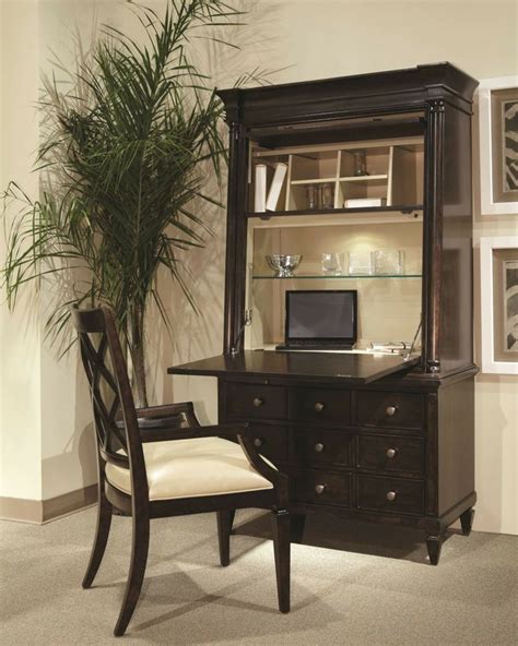 Desk measures 42l x 22w x 40h in. Classic Secretary Desk with Hutch | Organizational Living ...