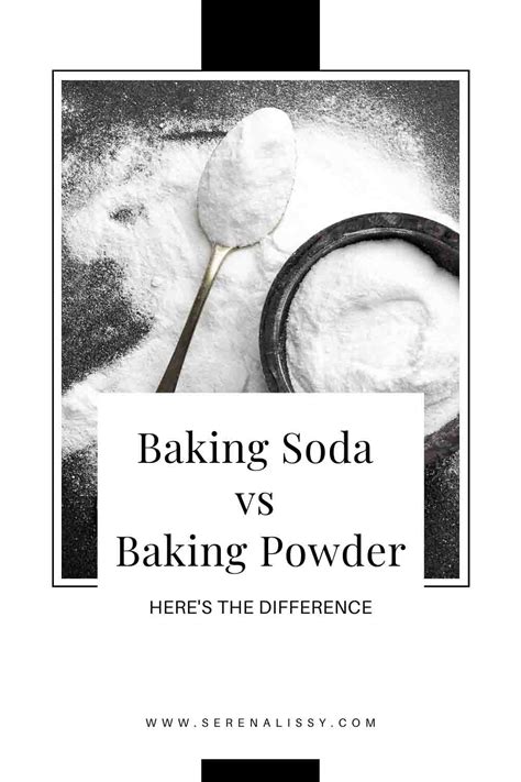 Baking Soda Vs Baking Powder Whats The Difference Serena Lissy