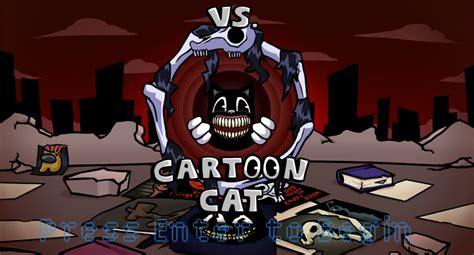 Vs Cartoon Cat Full Week 15 Release Friday Night Funkin Mods