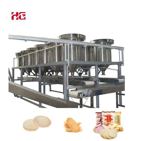 Hg Automatic Puff Rice Cracker Snack Making Machine With Rice Puffed