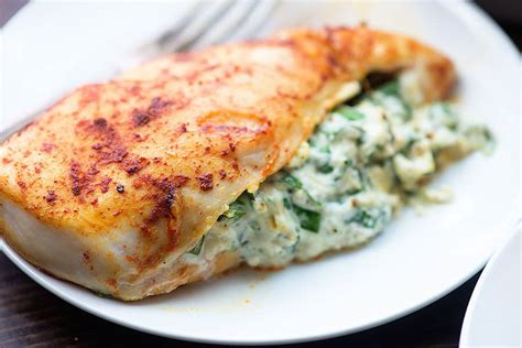 70 chicken breast recipes that are anything but boring. Spinach Stuffed Chicken | Social Diary