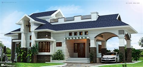 This is a modern 4 bedroom house with latest facilities. Budget home plans in Kerala, Bangalore, Kerala house plans ...