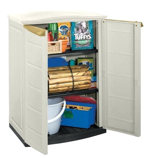 Rubbermaid Plastic Storage Cabinet Small Outdoor Storage Cabinet