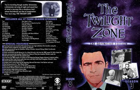 The Twilight Zone Season 3 Tv Dvd Custom Covers Twilightzone S3