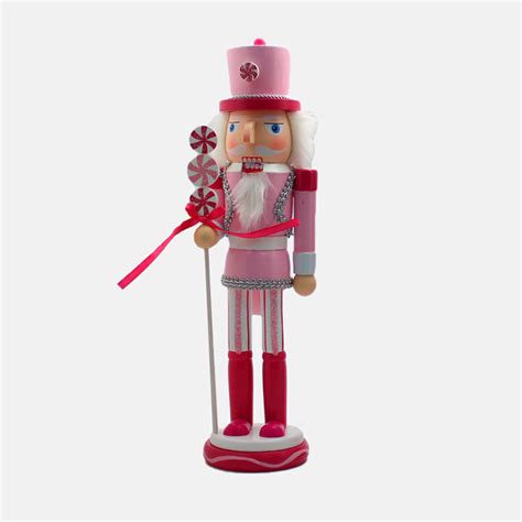 38cm Pink Nutcracker Soldier Unique Novelties And Toys Corporation