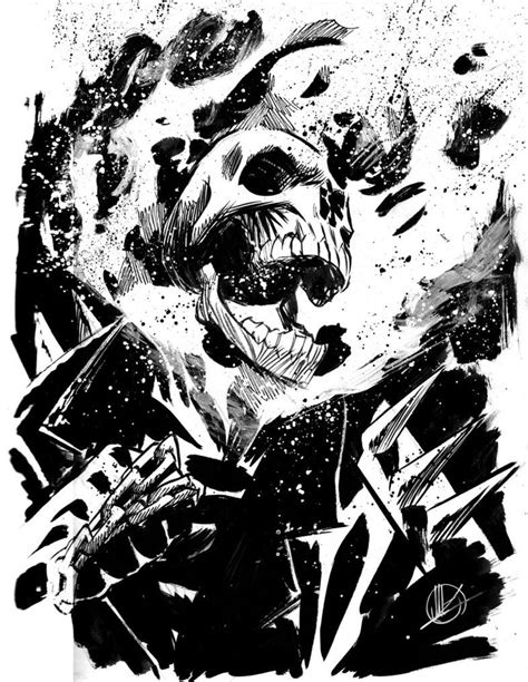 Ghost Rider By Matteo Scalera Ghost Rider Comic Book Artwork Comic