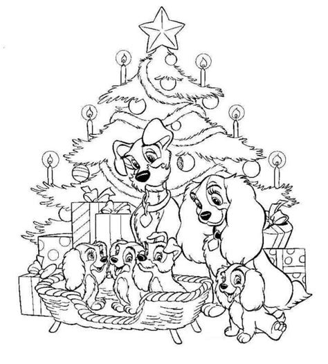 Imágenes con Dibujos Navideños de Disney para colorear | Colorear imágenes