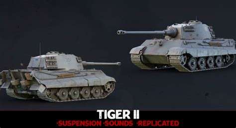 Ww2 Tank Tiger 2 Advanced Tank Blueprint In Blueprints Ue Marketplace