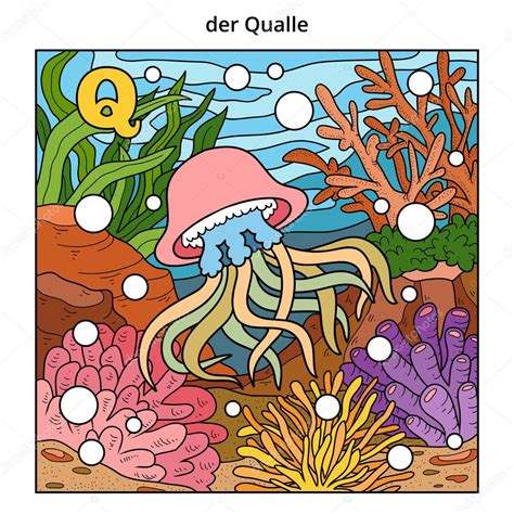 We did not find results for: German alphabet, letter Q (jelly fish and background ...