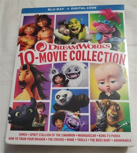 Dreamworks Movie Collection Blu Ray Boxed Set Digital Copy For Sale Online EBay