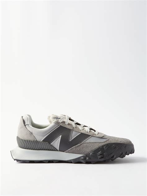 New Balance Xc72 Suede And Mesh Trainers In Grey Grey For Men Lyst Uk