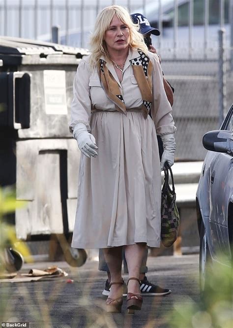 Patricia Arquette Looks Like A Chic Sleuth As She Plays A Private