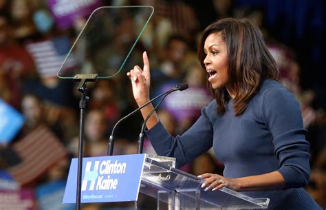 In Campaign To Reject Trump The Obamas Offer A Moral Contrast The