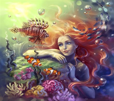 Mermaid Wallpaper Art