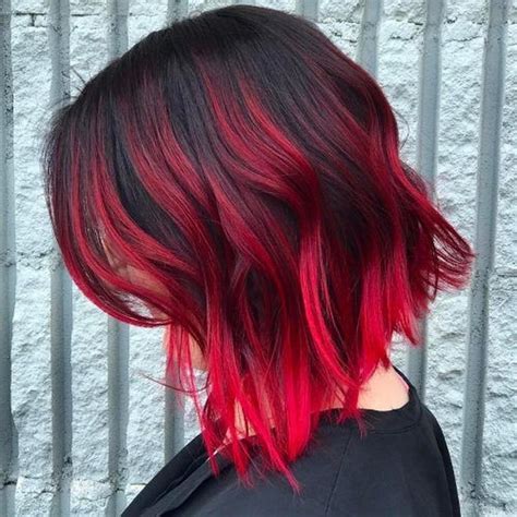 25 stylish red ombre hair for women red hair color shades red hair color short red hair