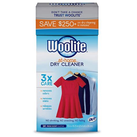 Woolite At Home Dry Cleaner Fresh Scent 14 Cloths