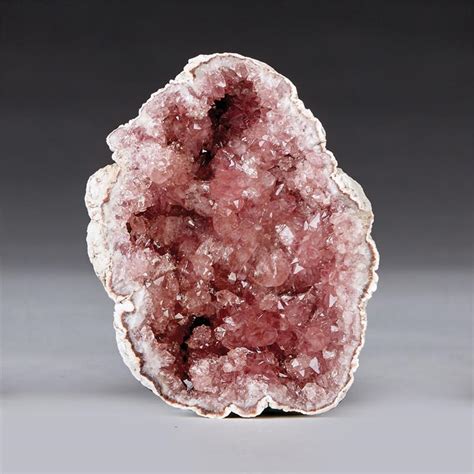 Pink Amethyst Large Natural Geode 3 X 23