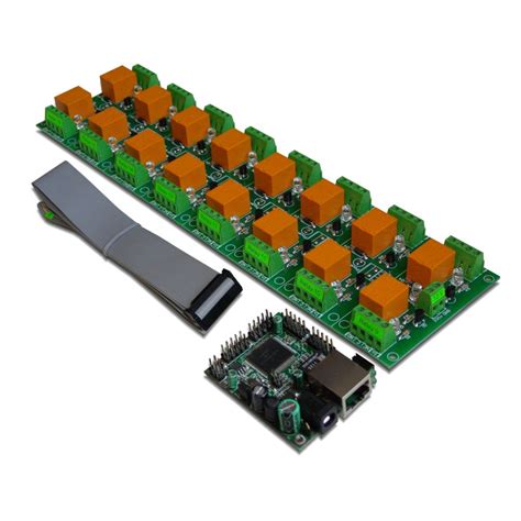 Hot promotions in ethernet relay board on aliexpress: Ethernet 16 Relay Board - controlled via Web, SNMP, Internet