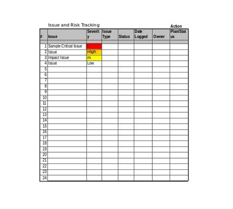 10 Issue Tracking Templates Free Sample Example Format Download