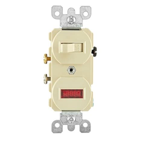 Leviton Decora 20a Switch Pilot Light Illuminated On Single Pole