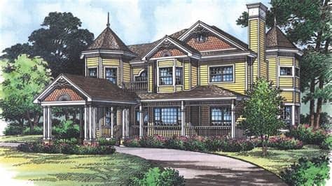 Lovely Modern Victorian House Plans - New Home Plans Design