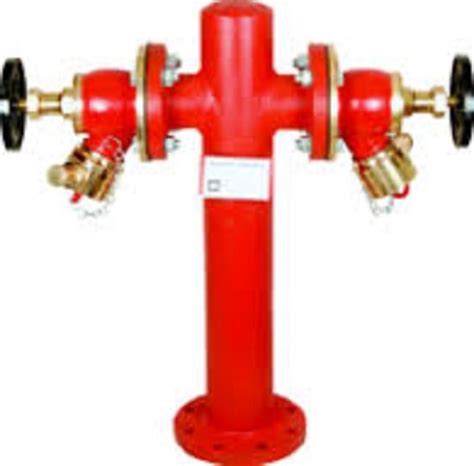 Stainless Steel High Pressure Fire Hydrant Valve Double Outlet