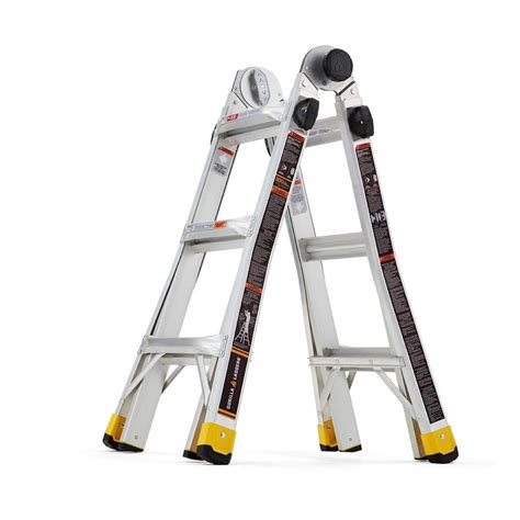 Gorilla Ladders 14 Ft Reach Mpxa Aluminum Multi Position Ladder With