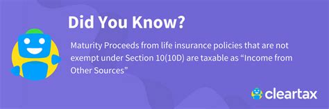 Life insurance Policy - Taxability & Tax Benefits