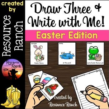 Let's still celebrate easter but virtually! Easter Writing Center by Resource Ranch | Teachers Pay ...