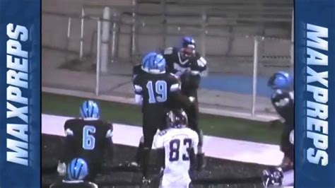 Rob Gronkowski High School Football Highlights Woodland Hills Pa