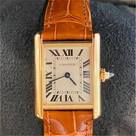 vintage ladies cartier tank watch for sale 10 ads for used vintage ladies cartier tank watchs