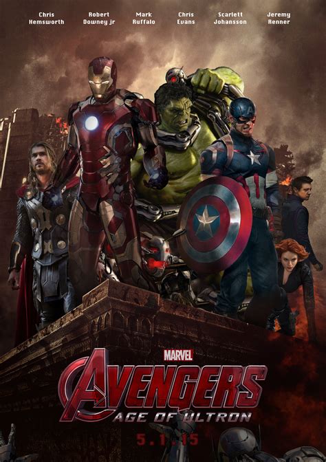 The Avengers Age Of Ultron Movie Poster