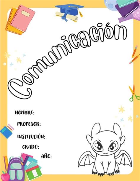 ᐉ Carátulas De Comunicación Para Niñas 2024 P Imprimir