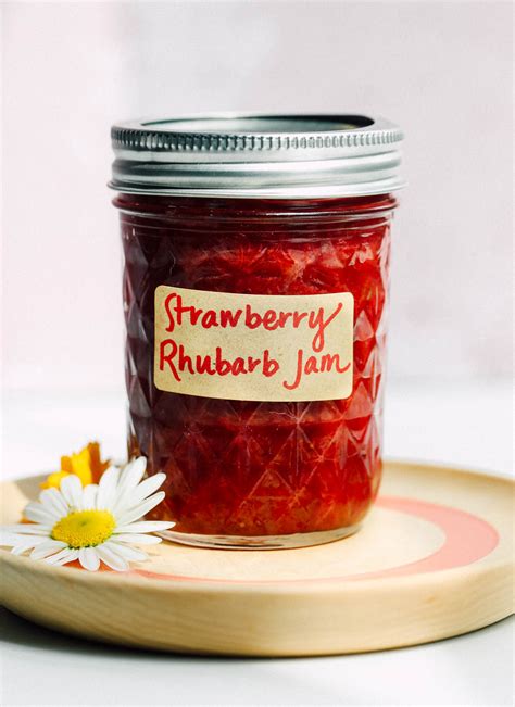 Strawberry Rhubarb Jam For Canning Heartbeet Kitchen