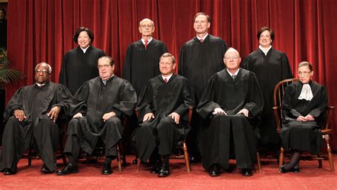 One chief justice and eight associate justices. Nearly all Supreme Court justices are millionaires